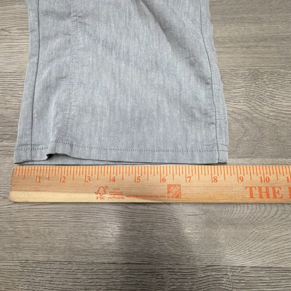 Kuhl Cabo Pants Womens 14 Short Gray Capri Hiking Outdoor Utility Crop Gorpcore - Picture 12 of 13